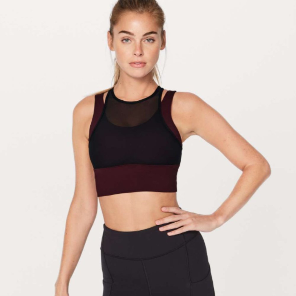 Lululemon Double Tap Sports Bra Size 4